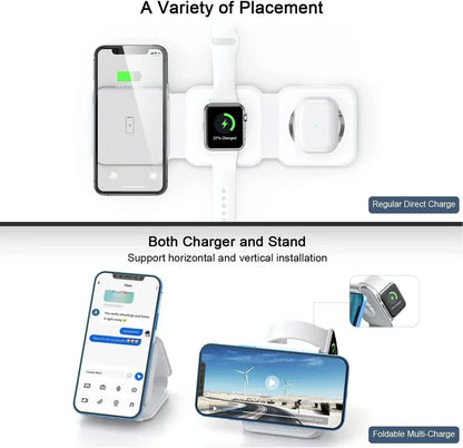 3-IN-1 WIRELESS CHARGING PAD