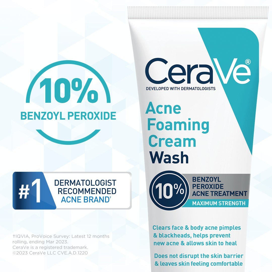 CeraVe Acne Foaming Cream (150ml)