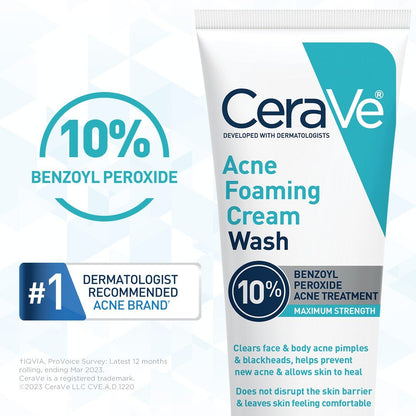 CeraVe Acne Foaming Cream (150ml)