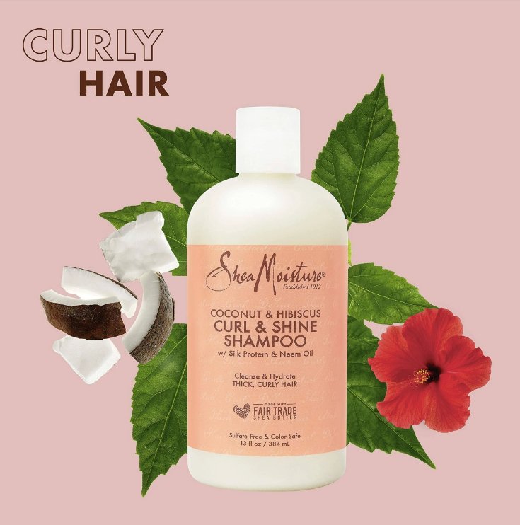 Coconut Curly Hair Shampoo (384ml)