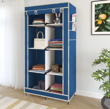 Foldable Canvas Storage Wardrobe