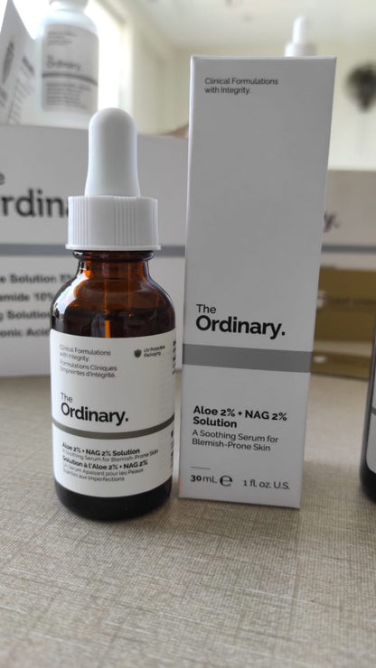 Ordinary. Aloe 2% + Nag 2% Solution 30ml