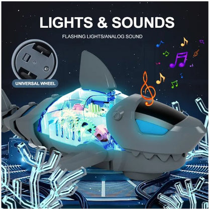 Universal Shark Toys With Light